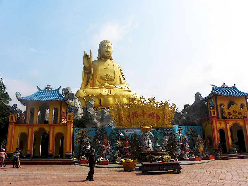 The sacred space is favored by many visitors